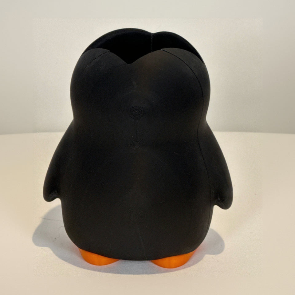 Penguin Soap Bottle Dispenser Rear view