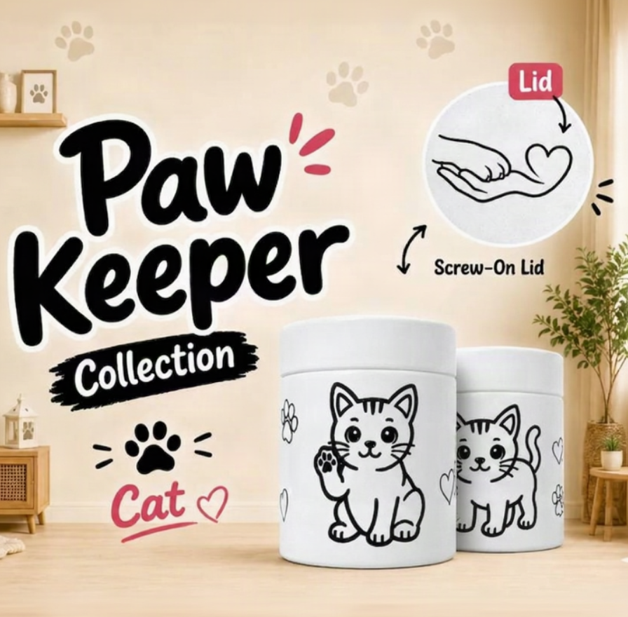 short haired cat pet treat container