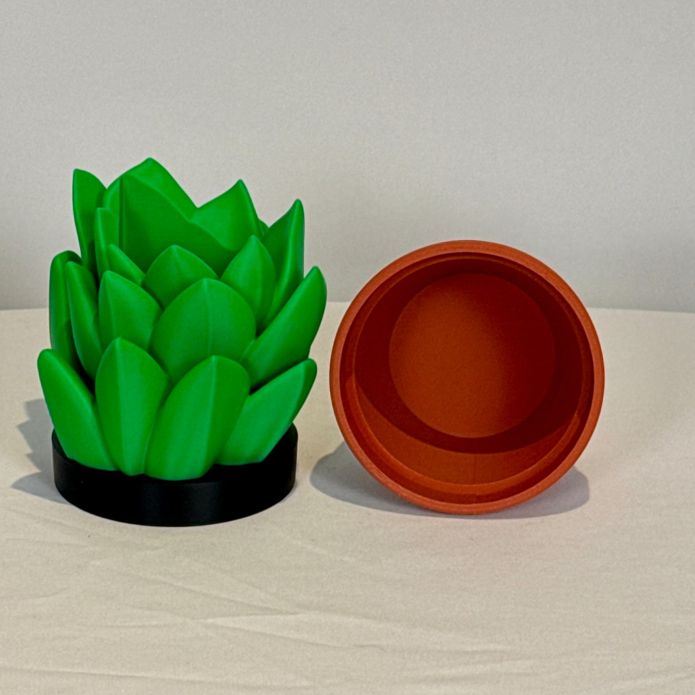 3D printed soap bottle with a hidden compartment